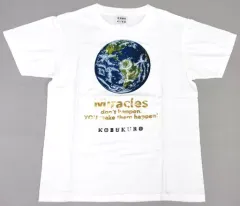 【中古】Tシャツ(男性アイドル) [単品] コブクロ Tシャツ ホワイト 150サイズ 「KOBUKURO LIVE TOUR 2015 “奇跡”」