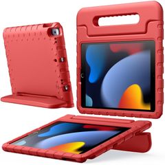레드 JEDirect 어린이용 케이스 iPad 10.2인치(9/8/7세대, 2021/2020/2019)/iPad Air 3 10.5인치(3세대, 2019)/iPad Pro 10.5인치 2017 대응 내충격 경량 타블렛 커버 한
