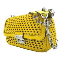 【新品】マイケルコース バッグ ショルダーバッグ MICHAEL KORS TRIBECA レザー スモール チェーンショルダー 斜め掛け 30T4S2RL5L BRIGHT DANDELION(ブライト ダンデライオン) ブティック レディース 送料無料