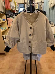 キッズジャケット【110cm 】アウター 裏ボア 防寒着 コート 女の子 男の子