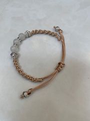 ホワイトジェイド（白翡翠・ひすい）ブレスレット