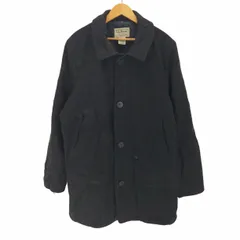 エルエルビーン L.L.Bean 00S 裏地 キルティング ウール 比翼 ジップアップ ステンカラー コート メンズ  L-TALLのサムネイル