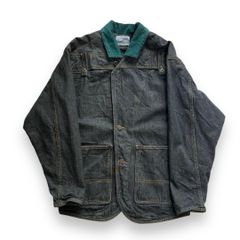【フォロワー様クーポン配布中！】 MARITHE + FRANCOIS GIRBAUD Reproduction jeans マリテフランソワジルボー  襟コーデュロイ ブラックデニム ジャケット ジージャン Gジャン ブルゾン ユニセックス【E15】