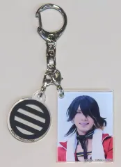 【中古】キーホルダー 松田岳(長曽祢虎徹) ランダム2連キーホルダー 「舞台『刀剣乱舞』心伝 つけたり奇譚の走馬灯×SHIBUYA TSUTAYA コラボカフェ」