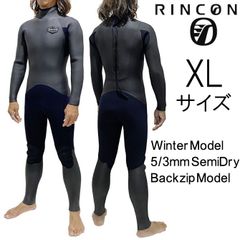 2024-25年モデル XLサイズ メンズ Rincon リンコン ウェットスーツ 5/3mm セミドライ フルスーツ バックジップ tmp-semi-bz