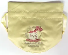 【中古】バッグ うさぎ 刺繍巾着 「ちいかわ なんか小さくてかわいいやつ×Maison de FLEUR」
