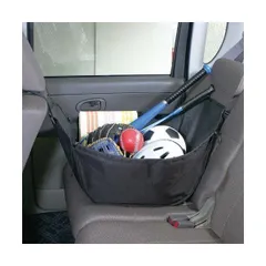 ハンモックバッグ2 ブラック 買い物バッグ リヤシートバッグ トランク 収納 吊り下げ 安定 便利 コンパクト ヘッドレスト すっきり NAPOLEX ナポレックス JK-103 JK103