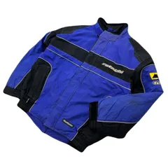 RS TAICHI RSタイチ ブルー ライダースジャケット ライディング ジャケット ブルー ブラック XO メンズ バイク バイカー ツーリング■D332のサムネイル