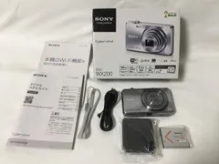 SONY Cyber-shot DSC-WX200 動作確認済 充電器・ケース付 DC95 ソニー DSC-TF1 DSC-W730 DSC-WX200 WX60等対応USB充電器