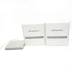 Apple USB SuperDrive MD564ZM/A 3点セット ※中古