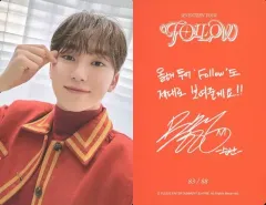【中古】コレクションカード(男性) 83/88：SEVENTEEN/SEUNGKWAN(スングァン)/裏面印刷サイン入り/「SEVENTEEN TOUR ’FOLLOW’ TO SEOUL」トレーディングカード
