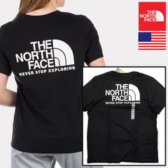 ザ・ノース・フェイス USAモデル レディース バックロゴ Tシャツ ブラック　THE NORTH FACE WOMEN'S THROWBACK TEE 【9657180125】