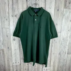 nautica ノーティカ 綿 半袖 緑 ポロシャツ TEE XL