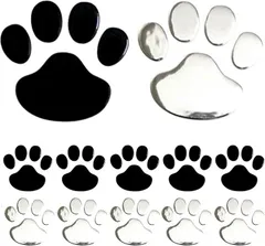 fogman ステッカー 肉球 立体 3D 車 犬 猫 デカール シール キズ隠し 12枚セット