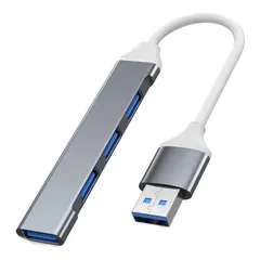 【在庫セール】USBハブ USB3.0 1ポート USB2.0 3ポート 最大伝送速度3.0Gbps USB2.0/1.1との互換性あり コンピュータ USB-A ハブ 4in1 USB3.0*1 USB2.0*3 HUB USB拡張 Windows/Mac/