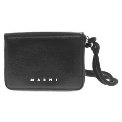 MARNI (マルニ) ラウンドファスナー コインケース カードケース 財布 ブラック PFMI0038U0のサムネイル
