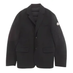 極美品 MONCLER 希少 ブラックワッペン テーラードジャケット サイズL 2025年最新】MONCLER メンズ テーラードジャケットの人気