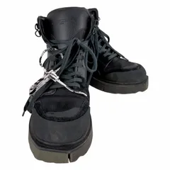 2023年最新】OFF-WHITE オフホワイト HIKING BOOTS BLACK ブーツの人気