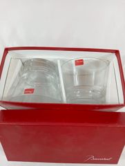 未使用　Baccarat　バカラ　クリスタル ロックグラス　タンブラー 　２個組