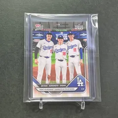 ✨10枚セット✨大谷 山本 佐々木 ドジャース 東京シリーズ topps now Topps Japan トップス ジャパン on X: 