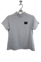 TOMMY HILFIGER GOLF(トミーヒルフィガーゴルフ) 半袖モックネックシャツ 白 レディース M ゴルフ用品 2504-0729 中古