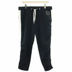 アルマーニエクスチェンジ A/X ARMANI EXCHANGE トレーニングパンツ Training Pants トラックパンツ イージーパンツ サイドライン ロゴプリント L 紺 ネイビー 白 ホワイト 8NZP88 /YTのサムネイル