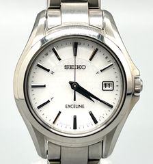 SEIKO  電波ソーラー 腕時計 1B22-0BW0 レディース