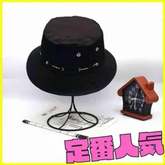 New 帽子 黒 バケットハット メンズ レディース ハット キャップ キッズ 小顔 2024-Y300