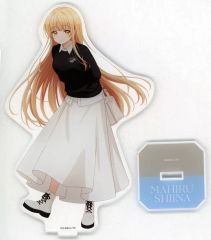 【中古】アクリルスタンド・アクリルパネル 椎名真昼(ロングヘア) arti-mate BIGアクリルスタンド 描き下ろし カジュアルファッションver. 「お隣の天使様にいつの間にか駄目人間にされていた件」