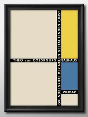 11871バウハウス BAUHAUS A3 サイズ ポスター アート おしゃれ 絵画 インテリア 北欧 イラスト マット紙 艶消し アートパネル 額 フレーム デザイン 壁掛け ギフト 新築祝い ディスプレイ 