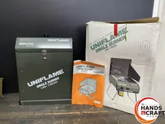 キャンプの季節到来　ユニフレーム　シングルバーナー　us-1500 美品 送料無料 希少 未使用 ユニフレーム シングルバーナー【US-1500