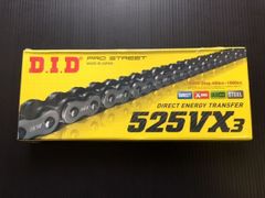 D.I.D(大同工業)525VX3-120ZB ゴールドチェーン - メルカリ