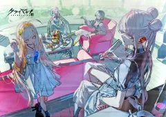 【中古】タペストリー [単品] 集合 B2タペストリー 「PS5/PS4/Switchソフト クライマキナ/CRYMACHINA GAMECITYセット」 同梱特典