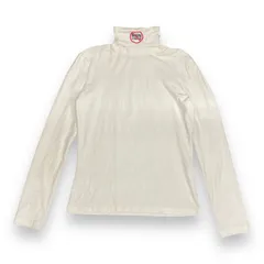 VETEMENTS UA52TR620W LONG SLEEVE T-SHIRT ハイネック 襟 プリント カットソー ヴェトモン L　58153Aのサムネイル
