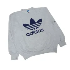 ' 90s Adidas Trefoil Logo USA Sweatshirt
