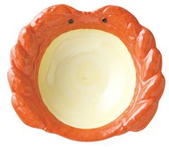 サンアート おもしろ食器 「 カニ 」 とんすい(鍋の取鉢) SAN2469