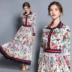 お花畑 ドレス ワンピース パーティードレス 結婚式ドレス 結婚式 ロング