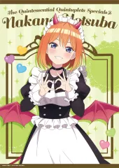 【中古】ポスター A3クリアポスター中野四葉(小悪魔メイド) 「五等分の花嫁＊」