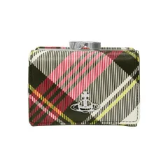 ヴィヴィアンウエストウッド 財布 Vivienne Westwood DERBY 51010018-S0012-PF 二つ折り財布 小銭ガマ口 BIOGREEN SAFFIANO PRINTED3 O101 NEW