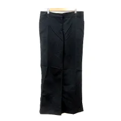 エンポリオアルマーニ EMPORIO ARMANI ストレートパンツ 44 黒 ブラック /MNのサムネイル