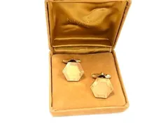 NINA RICCI ニナリッチ カフス カフリンクス アクセサリー ビジネス 紳士 メンズ ゴールド系 DE9902 冠婚葬祭 結婚式 葬式のサムネイル
