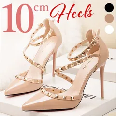 ☆ 32(23cm)☆ ハイヒール ピンヒール パティーシューズ パンプス パーティーパンプス ハイヒール ストラップ ピンヒール レディース フォーマル 上品 きれいめ 結婚式 二次会 オフィス ビジネス 華やか おしゃれ オケージョン ポインテッドトゥ