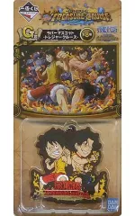 【中古】雑貨 ルフィ＆エース ラバーマスコット -トレジャークルーズ- 「一番くじ ワンピース with ONE PIECE TREASURE CRUISE」 G賞