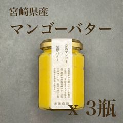 宮崎県産 完熟マンゴーバター 150g x 3瓶