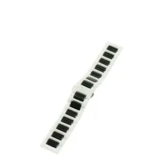 [38/40/41mm/インブラック×ホワイト] Apple Watch バンド セラミック Apple Watch ベルト セラミック アップルウォッチ バンド セラミック アップルウォッチ ベルト セラミック ステンレススチール バックルブレスレット付き