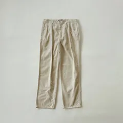 90s ラルフローレン　旧ボックスロゴ　ポロチノ　ツータック　トラウザーズチノ　チノパン Y2506