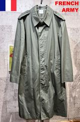 美品 フランス軍 ステンカラーコート 88C ミリタリー アーミー バルマカーンコート バルカラーコート