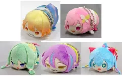 【中古】ぬいぐるみマスコット・ぬいぐるみバッジ 全5種セット 「プロジェクトセカイ カラフルステージ! feat. 初音ミク もちもちマスコット vol.4」