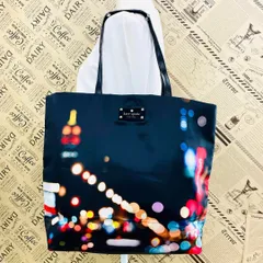 ケイトスペード トート ハンドバッグ ナイロン 旅行 ネオン FV128