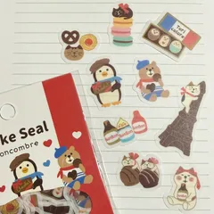 Bonjour Chocolat フレークシール concombre